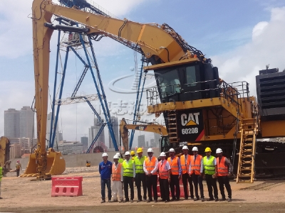 查看 CAT6020B 33.5米加長臂在斯裏蘭卡安裝調試實況 詳情